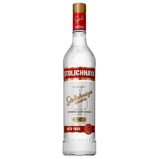 Stolichnaya Vodka 700ml - Harold's Food and Liquor