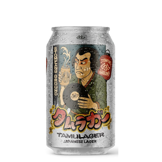 Stomping Ground Tamu Japanese Lager 355ml - Harold's Food and Liquor