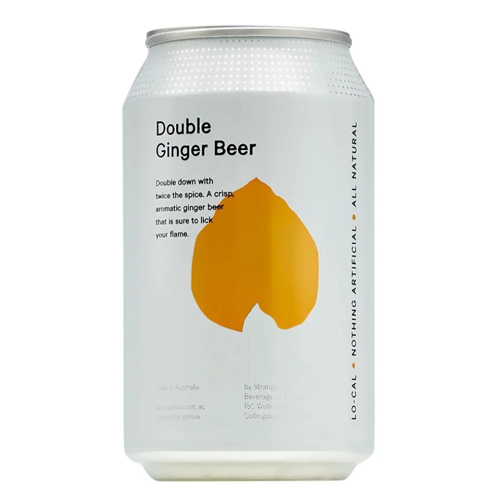 Strange Love Lo Cal Double Ginger Beer - Harold's Food and Liquor