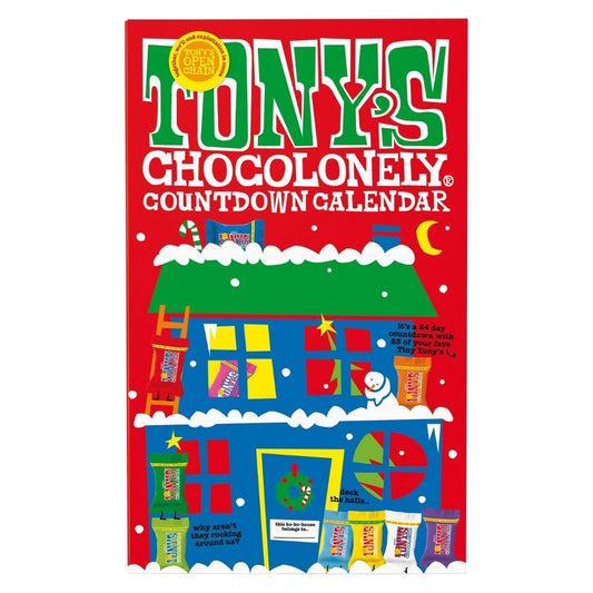 Tony's Chocolonely Countdown Advent Calendar 225g - Harold's Food and Liquor