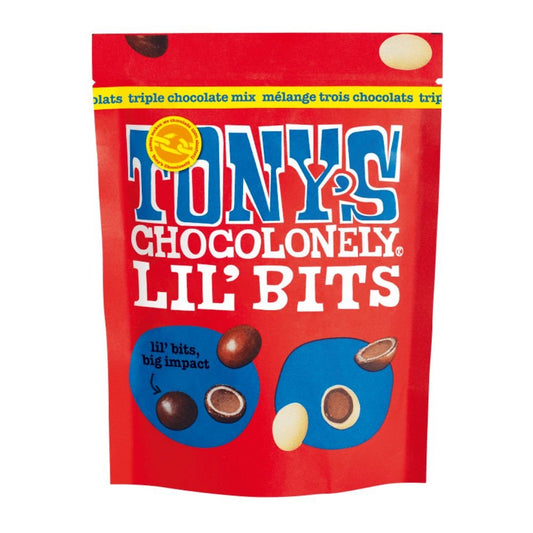 Tony's Chocolonely Lil' Bits Triple Chocolate Mix 113g - Harold's Food and Liquor