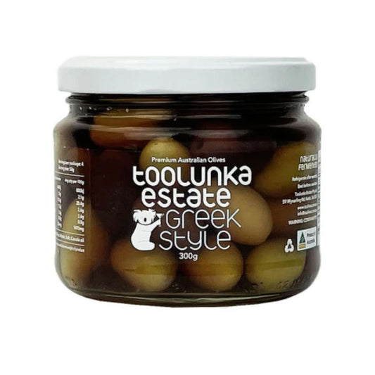 Toolunka Estate Greek Style Olives 300g - Harold's Food and Liquor