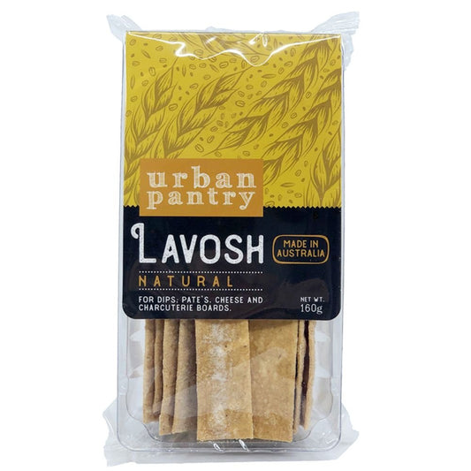 Urban Pantry Lavosh Natural Crackers 160G - Harold's Food and Liquor