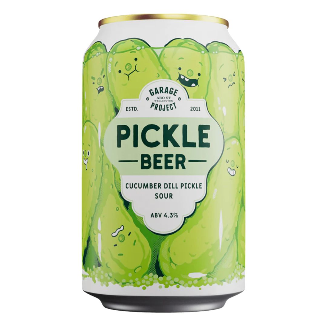 Garage Project Pickle Beer Dill Cucumber Pickle Sour Beer 330ml