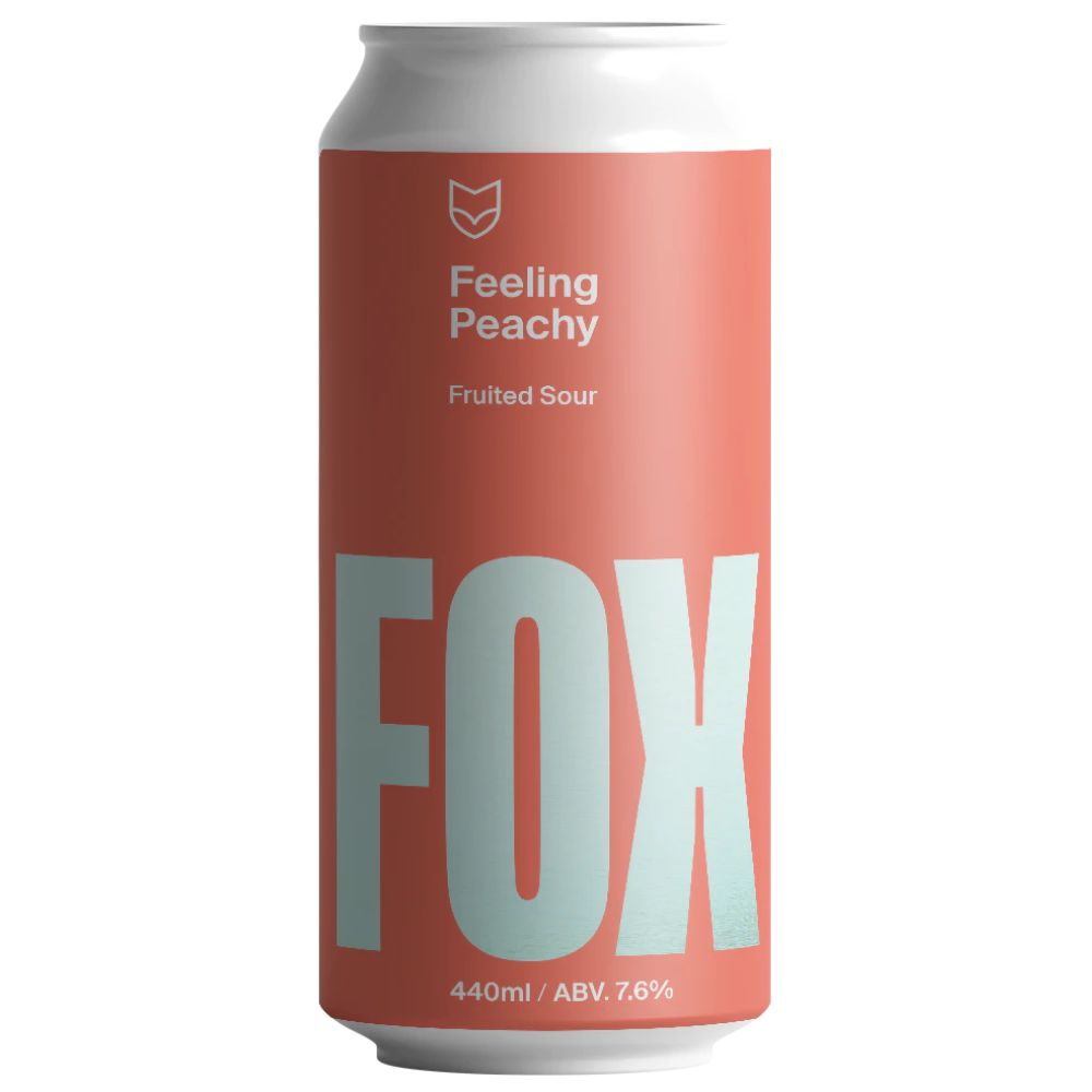 Fox Friday Feeling Peachy Fruited Sour Beer 440ml