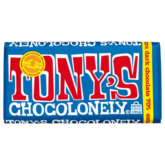 Tony's Chocolonely Dark Chocolate 180g