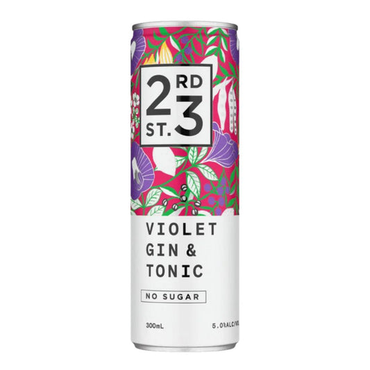 23rd St. Violet Gin & Tonic 300ml