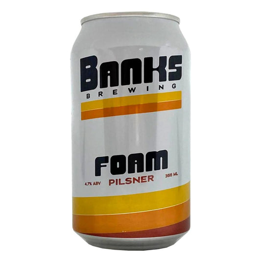 Banks Brewing Foam Pilsner 355ml