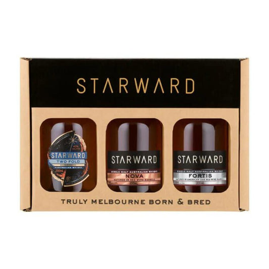 Starward Whisky Gift Pack 3 x 200ml